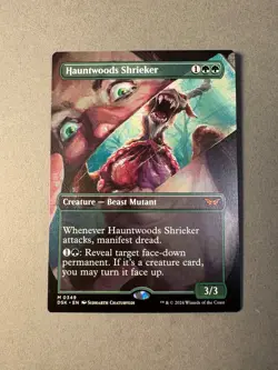 Hauntwoods Shrieker (Borderless) M Duskmourn: House of Horror 349 NM - Image 1