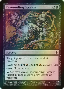 MTG Resounding Scream Foil ** Shards of Alara ** English - Image 1