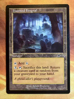 MTG Retro Frame Haunted Fengraf Secret Lair Drop: Dandan Deck!! - Image 1