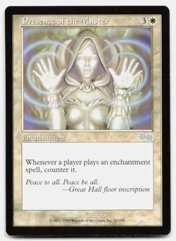 Presence of the Master 32 Uncommon Urza's Saga Magic: The Gathering Near Mint - Image 1