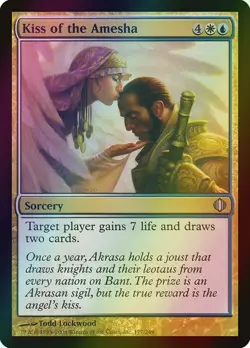 MTG Kiss of the Amesha Foil ** Shards of Alara ** English - Image 1