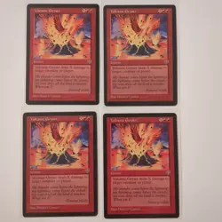 4 Volcanic Geyser - Mirage MTG - Image 1