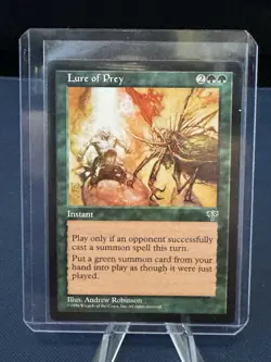 MTG - Magic The Gathering - Lure Of Prey - Mirage - NP/NM! - Image 3
