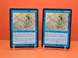 🔵🔵🔵 (2) 1996 MAGIC THE GATHERING ANCESTRAL MEMORIES MIRAGE UNPLAYED 🔵🔵🔵 - Image 1