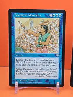 🔵🔵🔵 (2) 1996 MAGIC THE GATHERING ANCESTRAL MEMORIES MIRAGE UNPLAYED 🔵🔵🔵 - Image 2