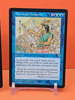 🔵🔵🔵 (2) 1996 MAGIC THE GATHERING ANCESTRAL MEMORIES MIRAGE UNPLAYED 🔵🔵🔵 - Image 3