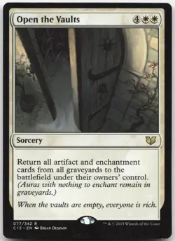 Open the Vaults - Commander 2015 - Rare - Magic: The Gathering - Image 1