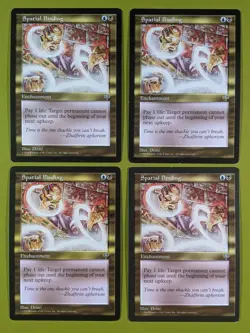 Spatial Binding x4 Mirage 4x Playset Magic the Gathering MTG - Image 1