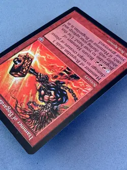 Hammer of Bogardan Mirage MTG—Unplayed Near Mint—Vintage Magic the Gathering - Image 5