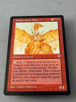 Zirilan of the Claw MTG Mirage—Never Played Near Mint/Mint—Vintage RESERVE LIST - Image 3