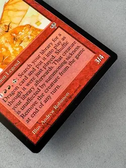 Zirilan of the Claw MTG Mirage—Never Played Near Mint/Mint—Vintage RESERVE LIST - Image 4