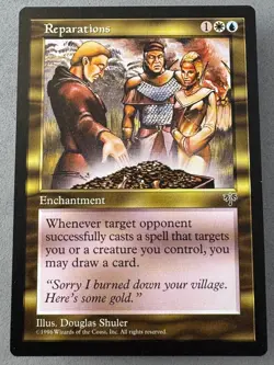 Reparations MTG Mirage—Unplayed Near Mint—Vintage Magic RESERVE LIST - Image 1