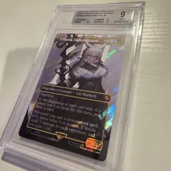 Y'shtola Night's Blessed Surge Foil Graded Beckett 9.0 Mint Final Fantasy - Image 1