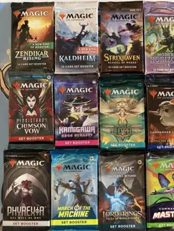 Magic The Gathering Sealed Set Booster Pack Lot - All Sets (2020 - 2023) - Image 2