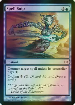 MTG Spell Snip Foil ** Shards of Alara ** English - Image 1
