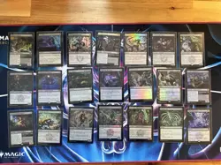 MTG Secrets of Strixhaven 2026 COMPLETE FOIL base set 1-281 & All Foil Tokens - Image 5