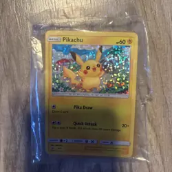 Pikachu (4/12) McDonald's Promos: 2018 Collection​ - Holofoil Pokemon - Image 1