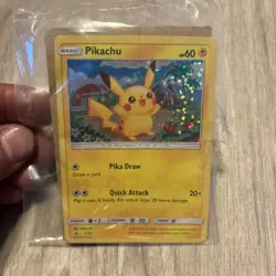 Pikachu (4/12) McDonald's Promos: 2018 Collection​ - Holofoil Pokemon - Image 3