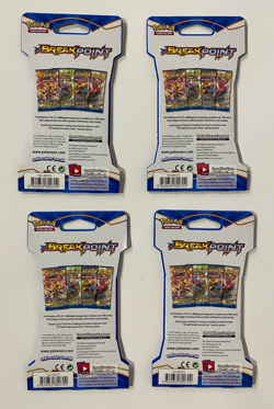 Pokemon XY Break Point Sleeved Booster Pack Art Set - Image 2