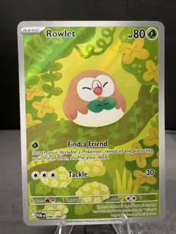 Rowlet 090/088 Me03: Perfect Order Holo Illustration Rare Pokemon Near Mint - Image 1