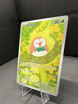 Rowlet 090/088 Me03: Perfect Order Holo Illustration Rare Pokemon Near Mint - Image 3