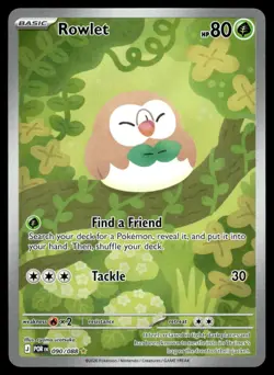 2026 ME03: Perfect Order Rowlet - 090/088 Illustration Rare #090/088 - Image 1
