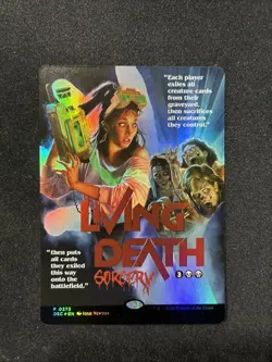 MTG - Living Death (Showcase) Commander: Duskmourn: House of Horror FOIL - LP - Image 1