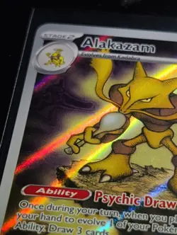 Pokemon TCG Alakazam EX Promo Ultra Rare MEP 009 Scarlet & Violet 151 - Mint - Image 3
