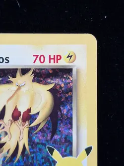Pokemon TCG Rocket's Zapdos Holo 15/132 Celebrations 25th Anniversary NM - Image 3