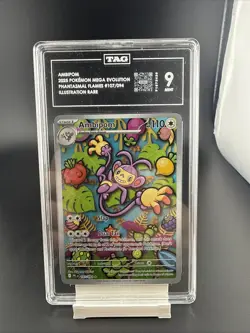 Ambipom *TAG 9* Illustration Rare *Phantasmal Flames* #107 * Pokemon - Image 1