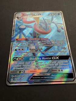 Pokemon TCG Greninja GX 120/131 Full Art Ultra Rare - Image 2