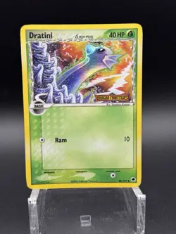Pokemon TCG Dratini Reverse Holo Dragon Frontiers 46/101 STAMPED (LP) - Image 1