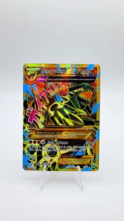 Pokemon TCG: Primal Groudon Ex 97/98 Ancient Origins Shiny Full Art HP - Image 1