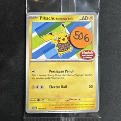 2 Pikachu Berkemeja Batik 154 155 Indonesia Journey Promo Pokemon - Image 3