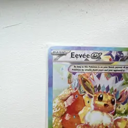 Eevee ex Full Art Promo Holo Pokemon TCG SVP 174 Scarlet & Violet English 2025 - Image 2