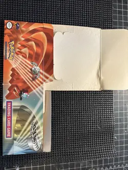 Vintage Pokemon Gym Heroes First Edition UEmpty Booster Box Empty Display Box - Image 2