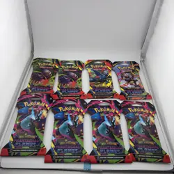 Pokemon Mega Evolution Phantasmal Flames Sleeved Booster Pack - Lot Of 8 - Image 1