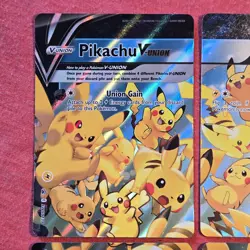 Pokemon Lot: Pikachu V Union SWSH139 SWSH140 SWSH141 SWSH142 4 Promo Set - LP/NM - Image 2