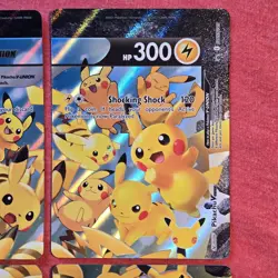 Pokemon Lot: Pikachu V Union SWSH139 SWSH140 SWSH141 SWSH142 4 Promo Set - LP/NM - Image 3