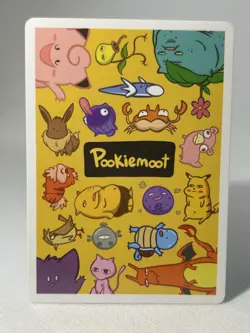 POOKIEMOOT CLAMPY ( cloyster ) #0091 - FAN ART POKEMON CARDS - Image 2