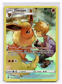 Flareon SWSH09: Brilliant Stars Trainer Gallery - Pokemon NM TG01/TG30 - Image 1