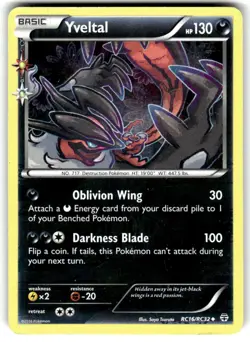 Yveltal Uncommon Generations RC16/RC32 MP - Image 1