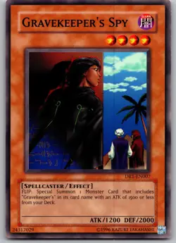 Gravekeeper's Spy Common Dark Revelation Volume 1 DR1-EN007 NM - Image 1