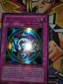 Spellbinding Circle mrl-006 1st Edition (MP) Ultra Rare Yu-Gi-Oh! - Image 3