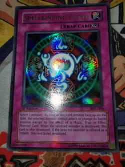 Spellbinding Circle mrl-006 1st Edition (MP) Ultra Rare Yu-Gi-Oh! - Image 5