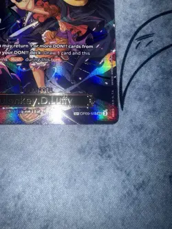 Bandai Monkey D. Luffy OP09-119 SEC SP Holo Full Art One Piece CCG English OP-13 - Image 3