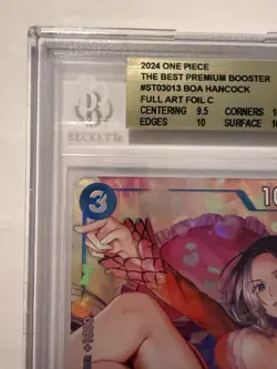 One Piece Boa Hancock Premium Card Collection Vol 2 BGS 10 ST03-013 Population 4 - Image 2