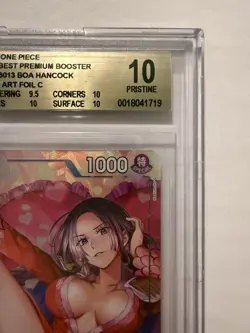 One Piece Boa Hancock Premium Card Collection Vol 2 BGS 10 ST03-013 Population 4 - Image 3