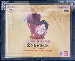 One Piece TCG 500 Years In The Future Booster Box OP-07 Factory Sealed (English) - Image 1