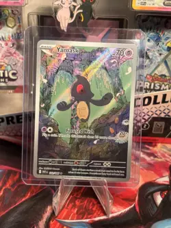 Yamask 122/086 SV White Flare Illustration Rare Holo Pokemon Card NM Pack Fresh - Image 1